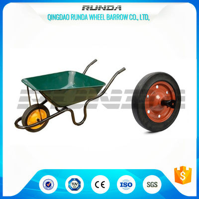 중국 단단한 바퀴 13&quot; X3” 가정 기계설비 외바퀴 손수레 100kg 짐 넓은 자세 다리 협력 업체