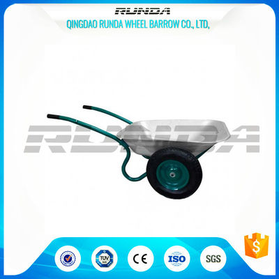 중국 직류 전기를 통한 색깔 두 배 바퀴 외바퀴 손수레 6CBF 1.2mm 쟁반 간격 13.9kg 협력 업체